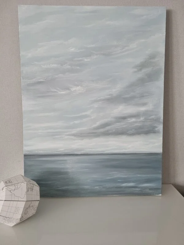 Oljemålning av Kersti Grönlund