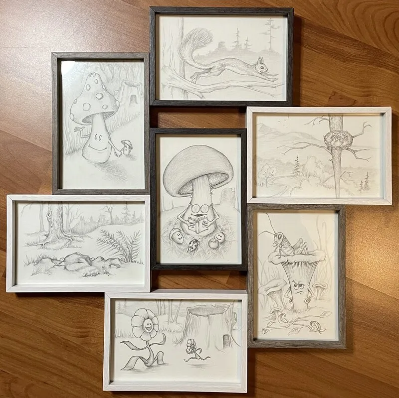 Den förtrollade skogen (1) av Roger Eriksson