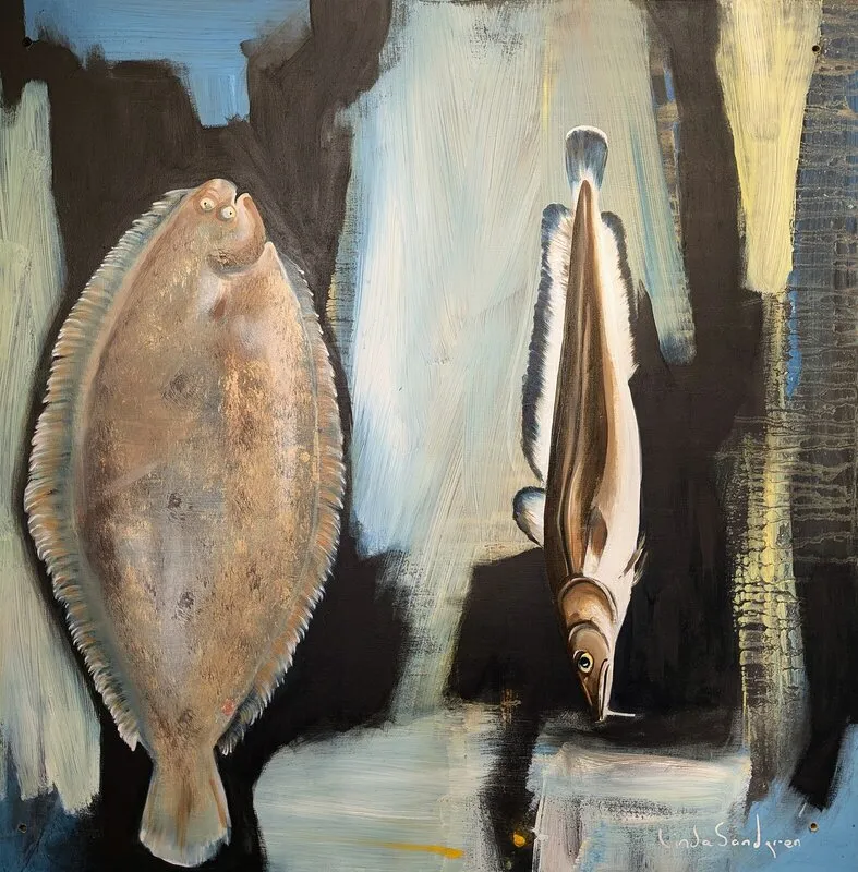 Färghav #V av Linda Sandgren