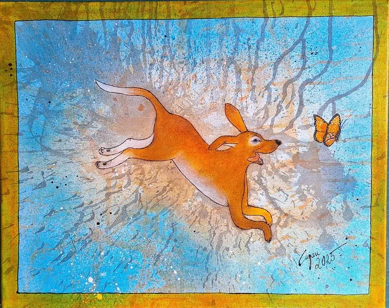 Hunden och fjärilen av Carina Cajan Jansson