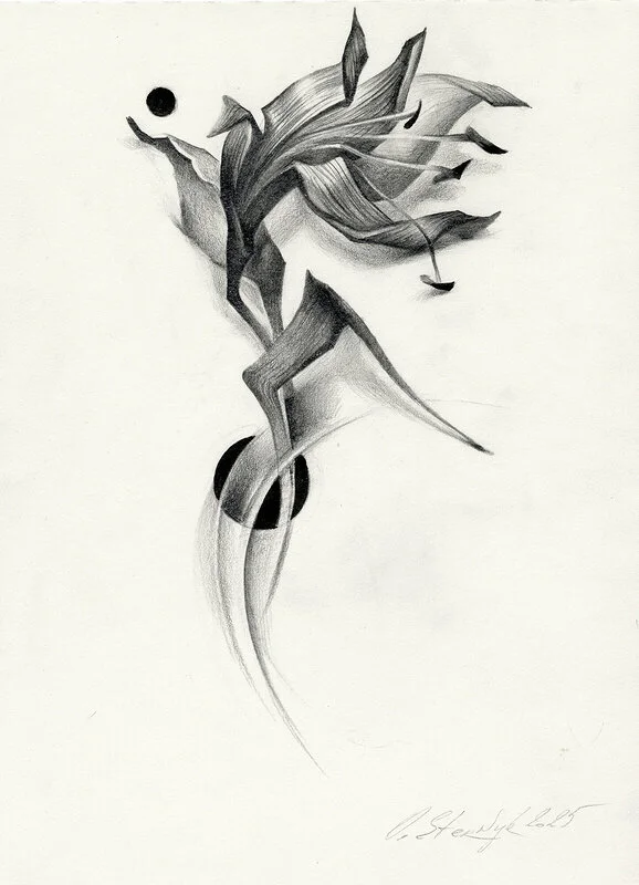 En blomma av Olga Sternyk