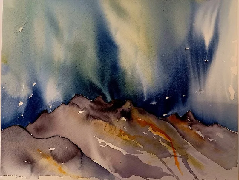 Akvarell Färgprakt av Christina Harrefors