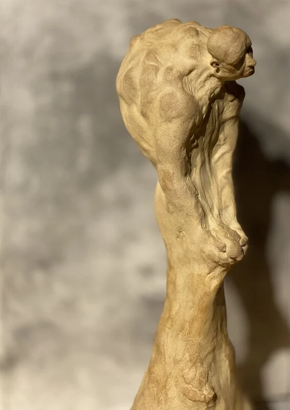 Skulptur Curator av Jens Wollinger