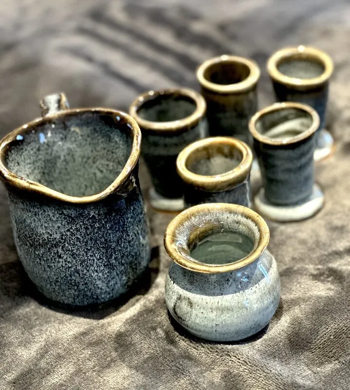 Glöggset/shotset av Maria Falk Larsson