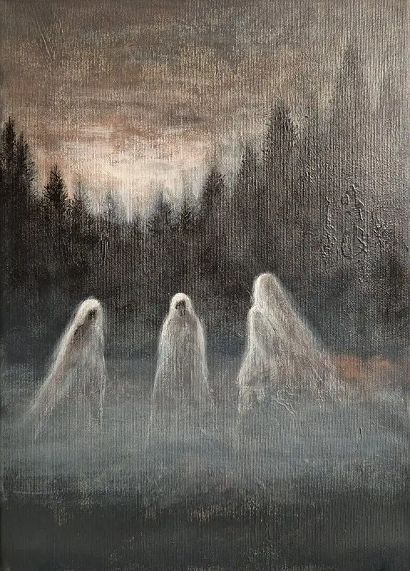 Älvdans i gryningen av Barbro Kanski