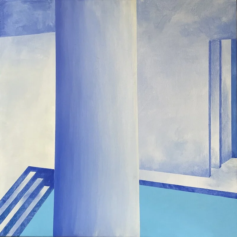 Oljemålning Blue Room 2 av Zakhar Shevchuk