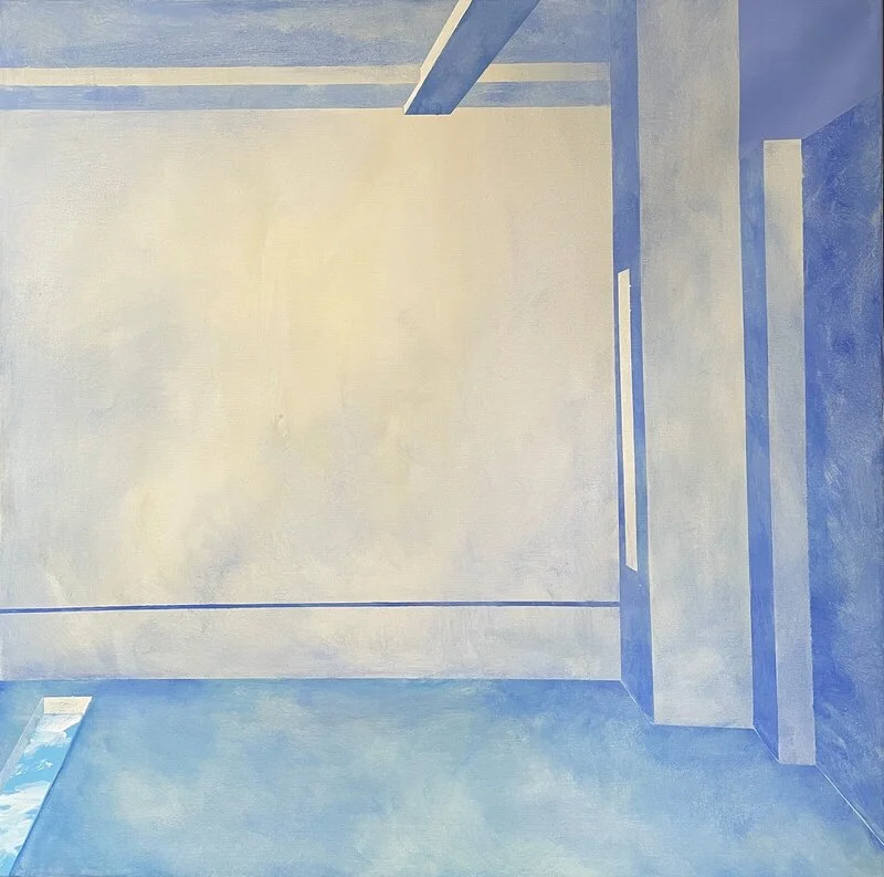 Oljemålning Blue Room 3 av Zakhar Shevchuk