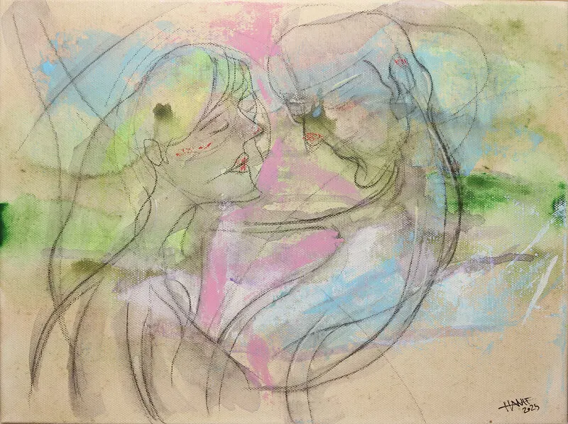 Between Breath av Hanif Bahari