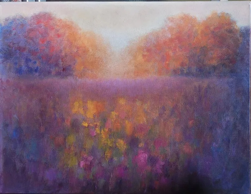 Oljemålning av Liselott Fagerlund