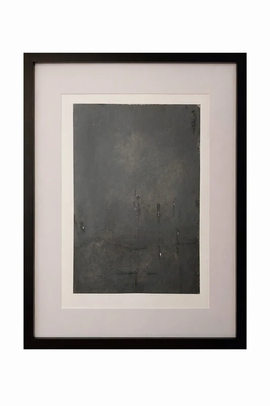 Akrylmålning Det som ble igjen av Rune Martinsen