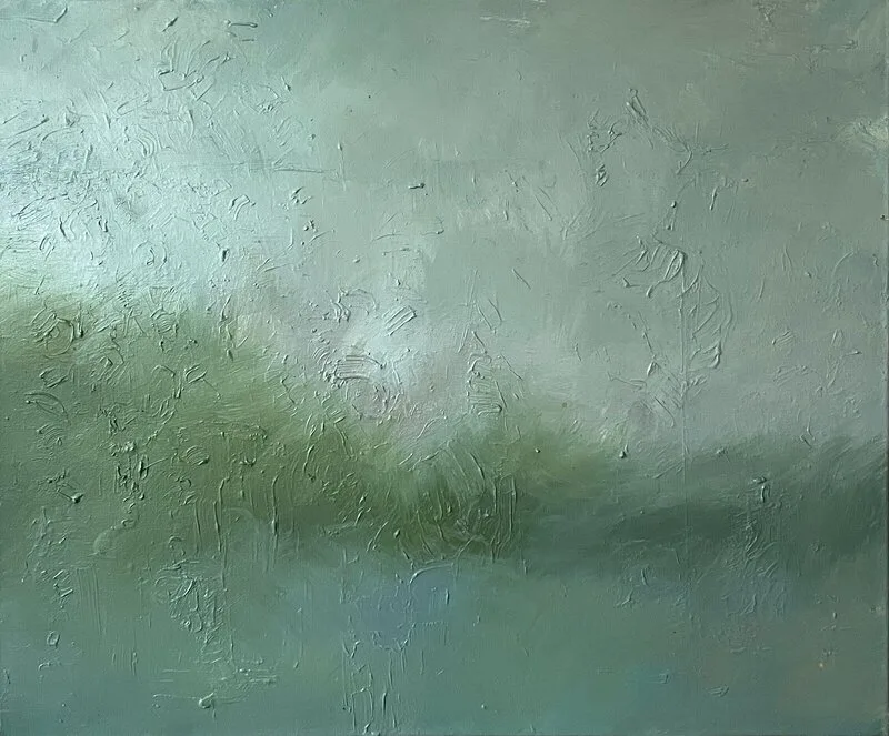 Oljemålning Faceless Landscape 2 av Zakhar Shevchuk