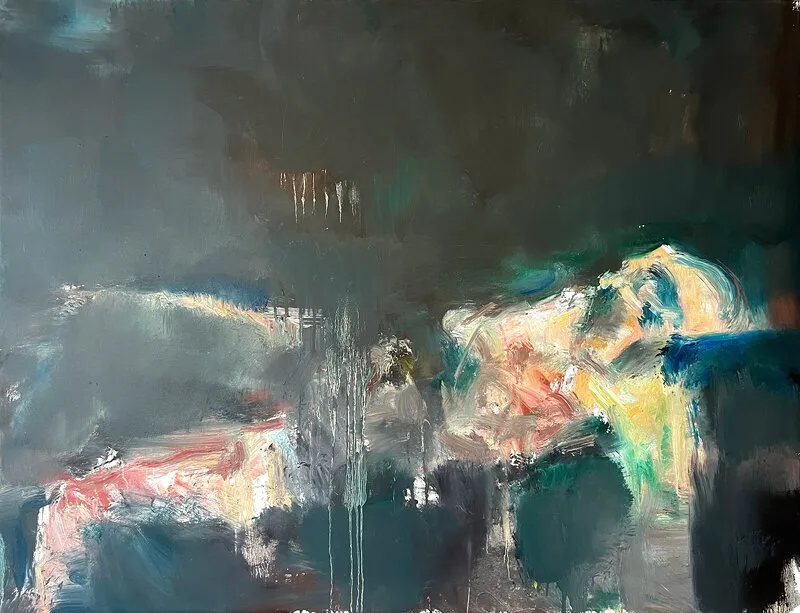 Oljemålning Pietà av Zakhar Shevchuk