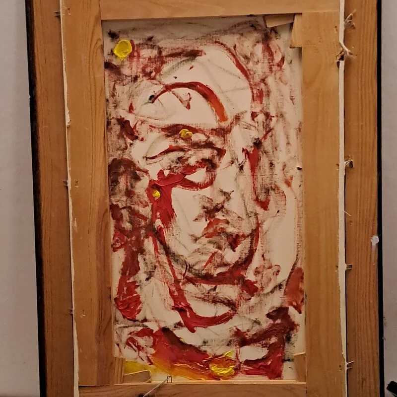 Oljemålning White Night Canoeing av Shayan Rad