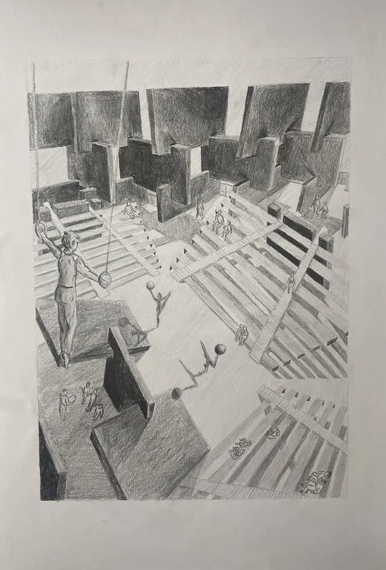 Cirkus år 2065 av Anna Konovalenko