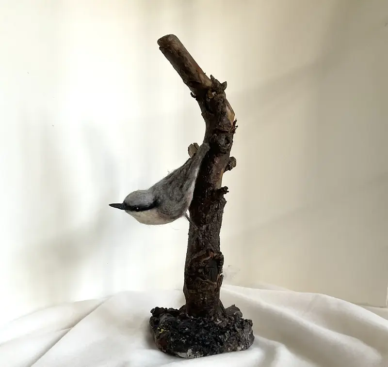 Nötväcka av Lisette Friberg