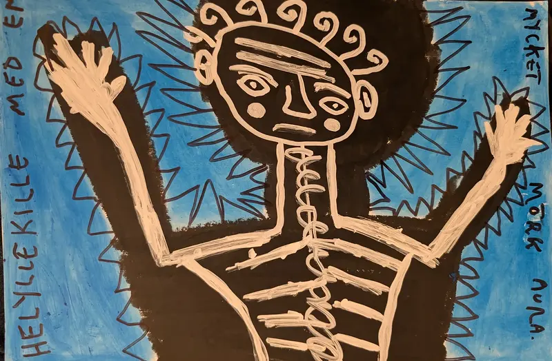 Helyllekille med en mycket mörk aura av Mikael Jonsson