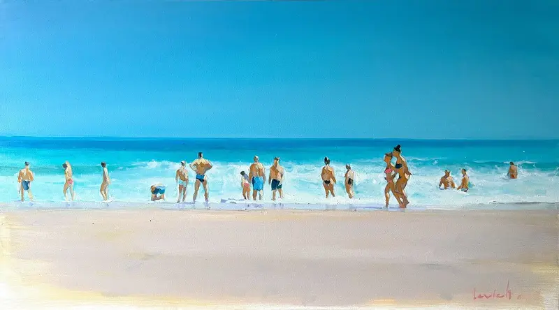 Oljemålning Horizon Line – IV av Alexander Levich