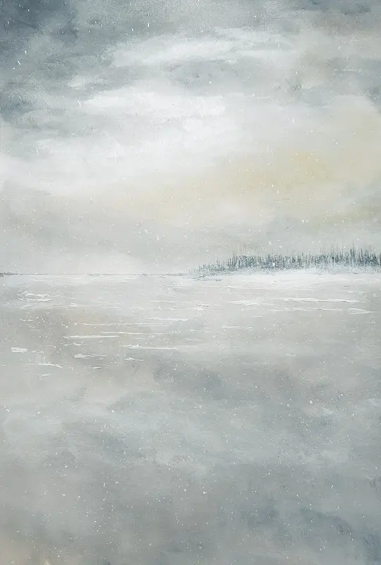 Akrylmålning av Jessica Larsson