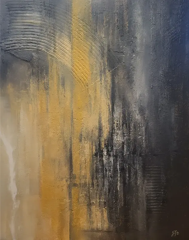 Oljemålning Skikt III: Avlagring av Jimmy Persson