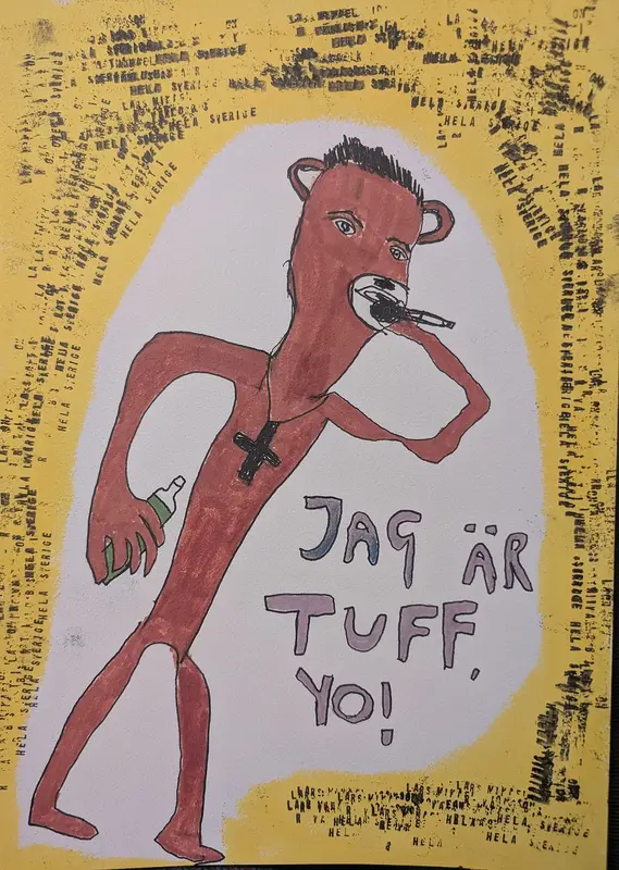 Jag är tuff, yo! av Mikael Jonsson