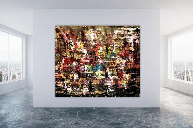 Akrylmålning R av CATO Crogh