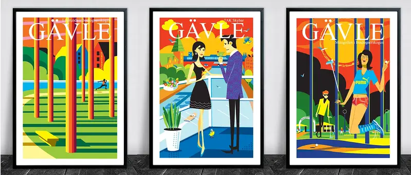 Gefle iconographica av Ola Carlberg