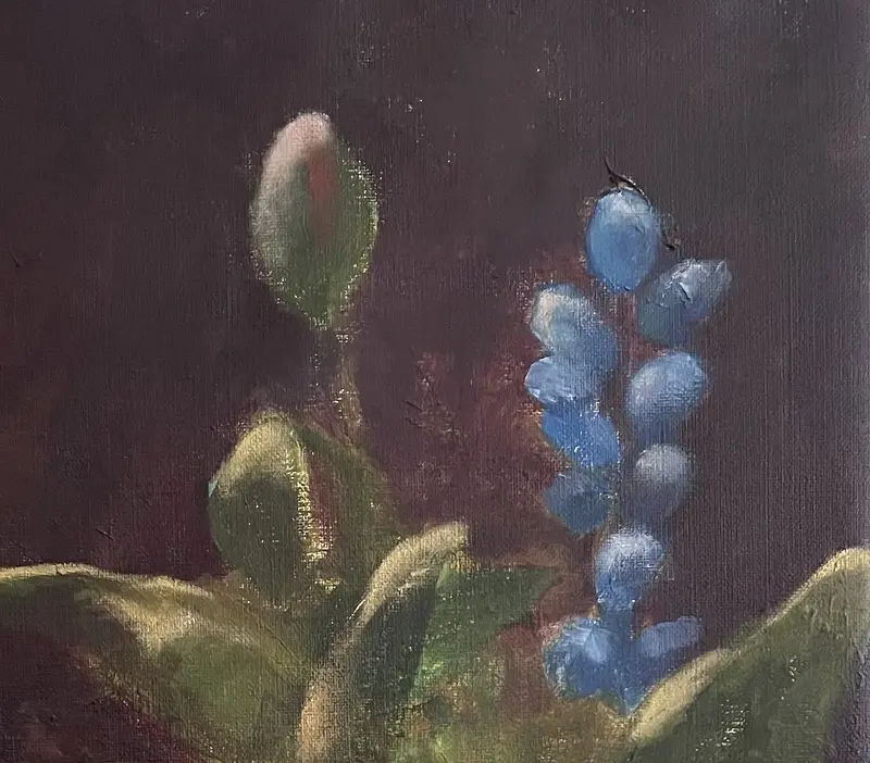 Detalj Den randiga skålen av Ewa Öhlund