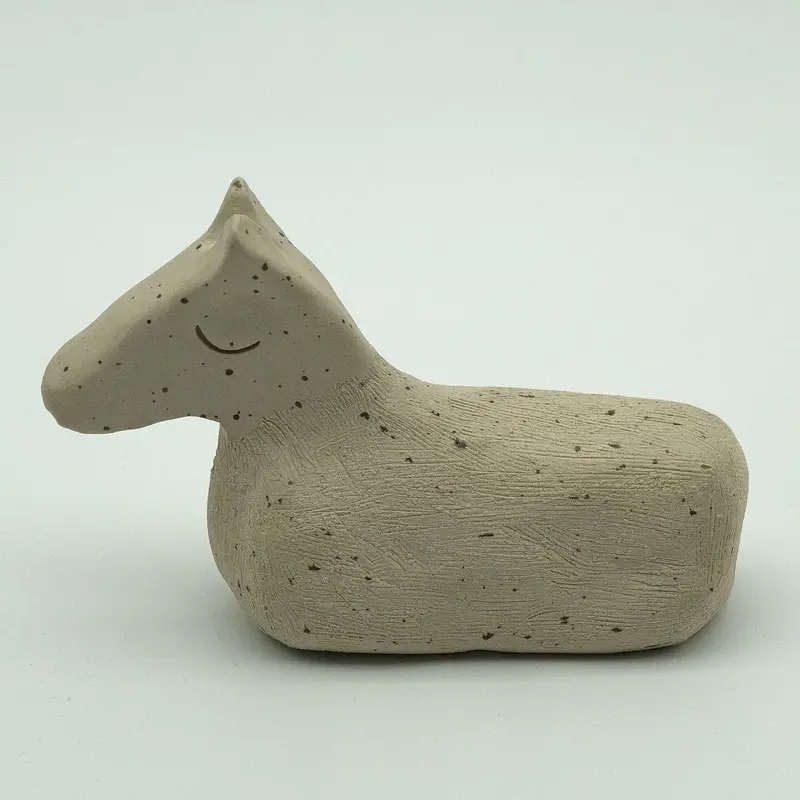 Skulptur Vilodjur (nummer 1) "Grand father. Origin number one". av Daniel Holking