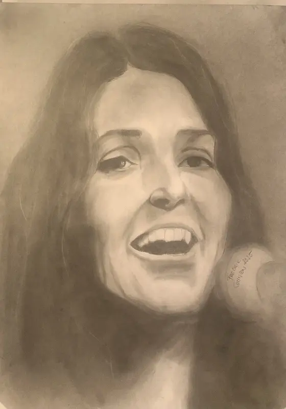 Joan Baez av Fredrik Johnson