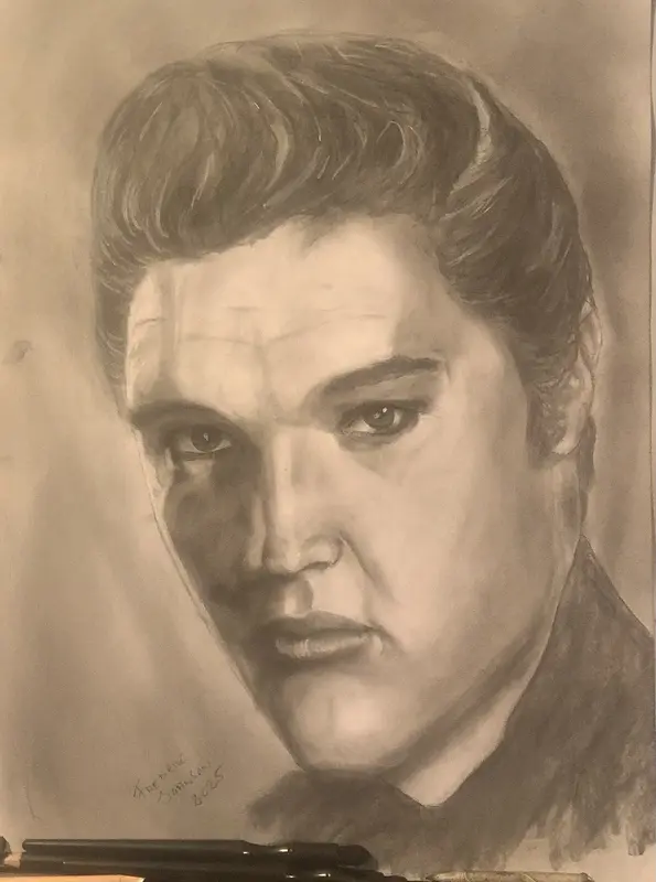 Elvis Presley av Fredrik Johnson