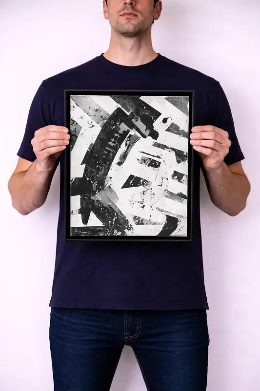 Akrylmålning Framed av Alex Colard