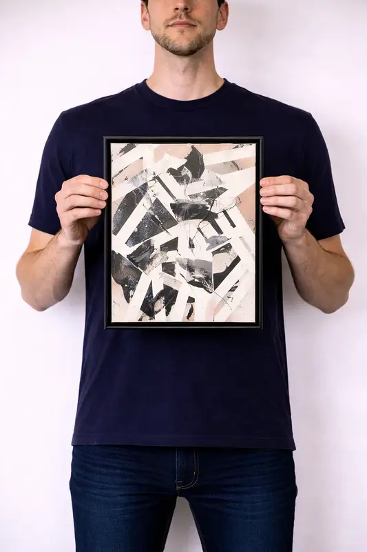 Akrylmålning Framed3 av Alex Colard