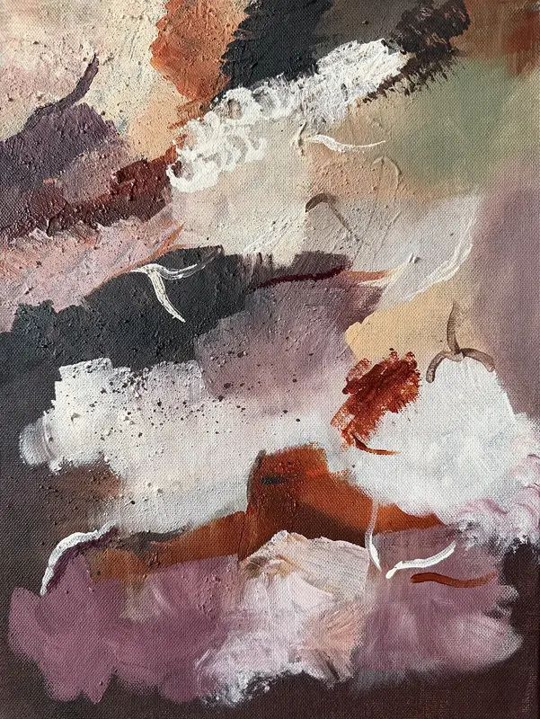 Akrylmålning av Linda Thörnblom