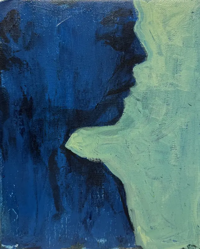 Ansikte III av Per Kornhall