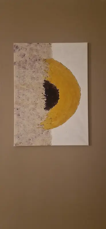 Akvarell Golden sun av Casper Henriksson
