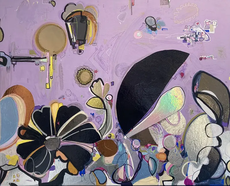 LAVENDER LIGHT av Zarah Flesser