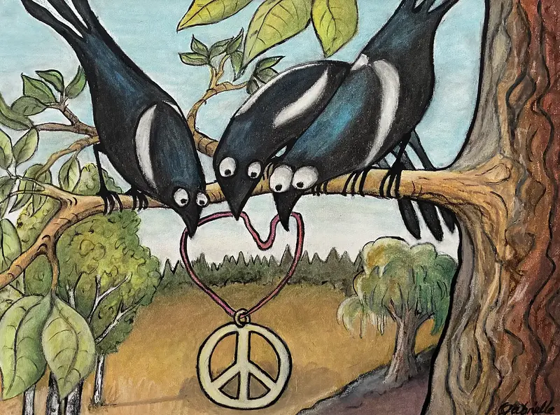 Skat-skatt PEACE av Gabrielle van der Wal