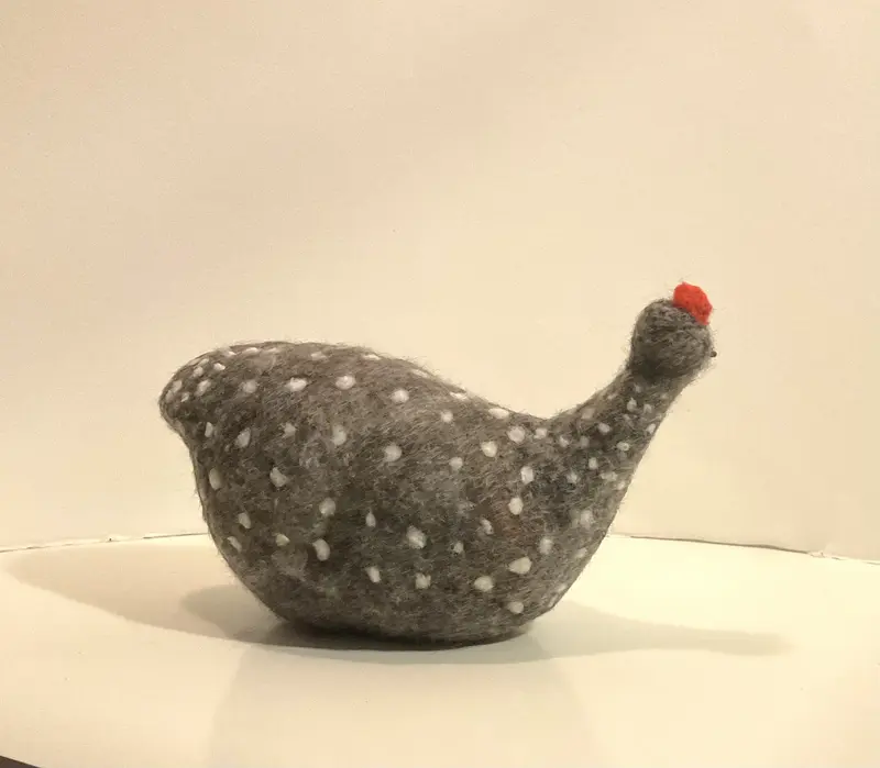 Pärlhöna 1 av Lisette Friberg