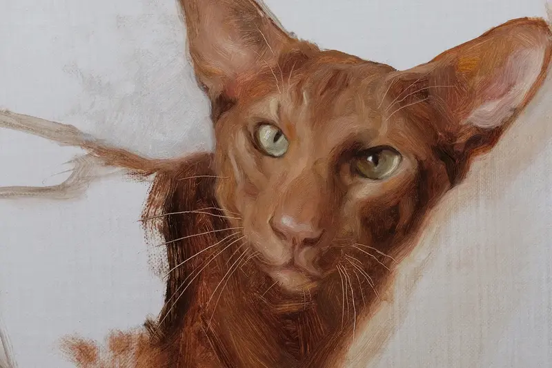 Oljemålning av Jennifer Kastrau