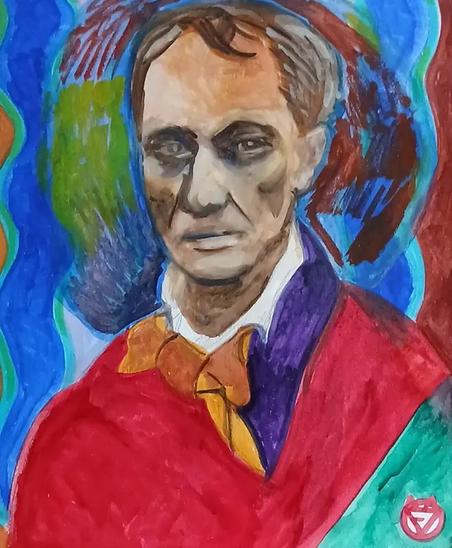 82 ) Charles Baudelaire of the Bella Donna. av Victor Finnigan