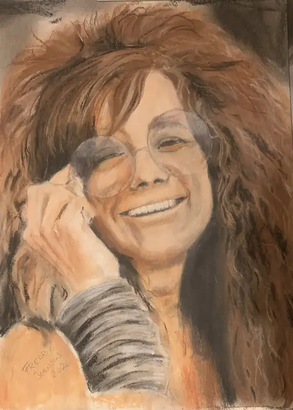 Janis Joplin av Fredrik Johnson