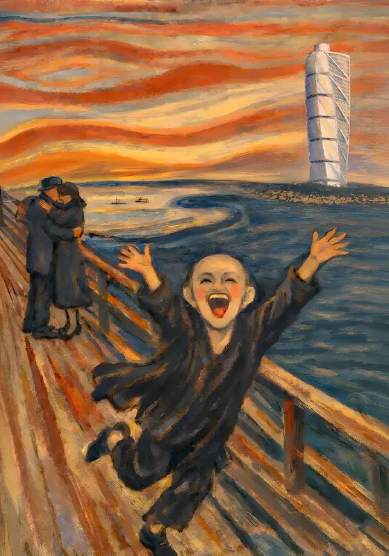 The Joy Scream - Glädjevrålet av Jörgen Thornberg