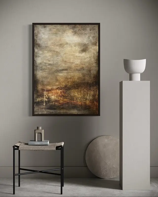 Akrylmålning Nr 1221 av Petronella Tjörnmark