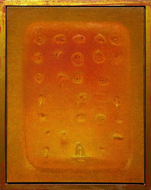 Oljemålning Golden Memories av Alexander Levich