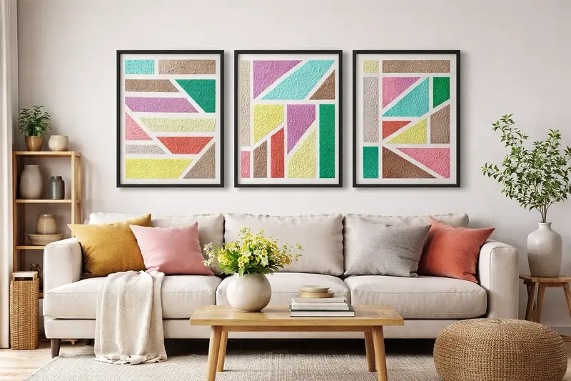Akrylmålning Color Collection av Atelje Art Of Structure Scandinavia