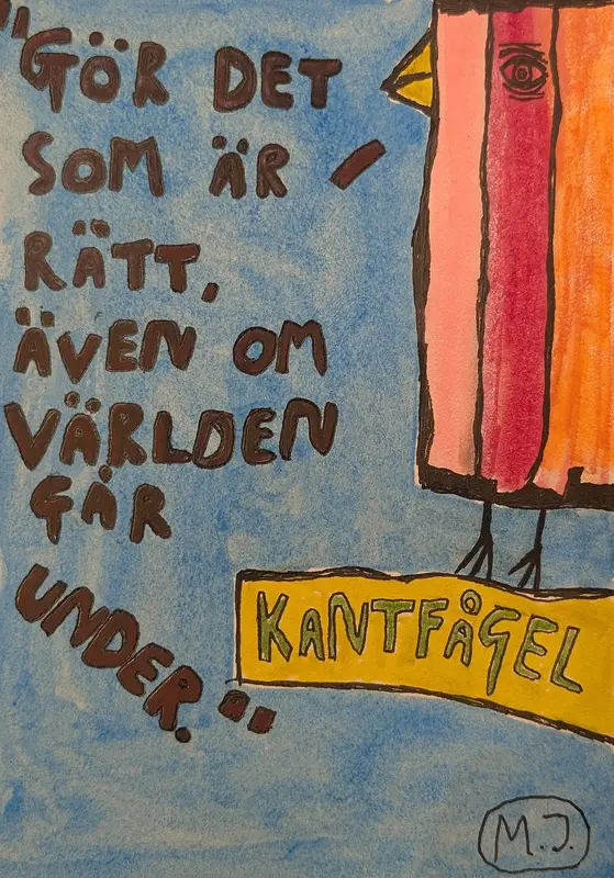 Kantfågel av Mikael Jonsson