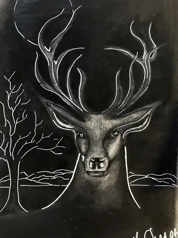 Hjort av Maria Sköld