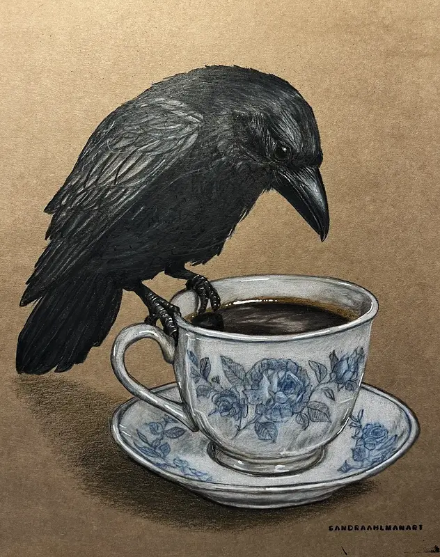 En Korp Kaffe av Sandra Ahlman