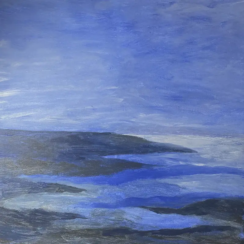 Akrylmålning Baske av Mia-Maria Hedberg