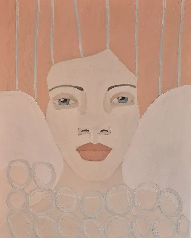 Oljemålning No title av Cecilia Ciscar